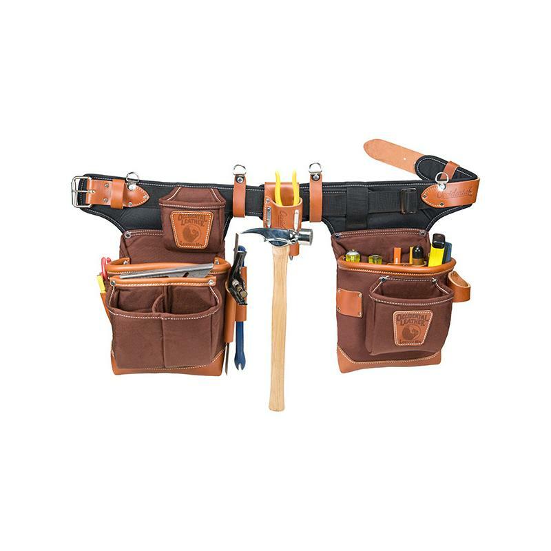 Occidental Leather 9855 Adjust-to-Fit Fat Lip Tool Belt Set - Cafe