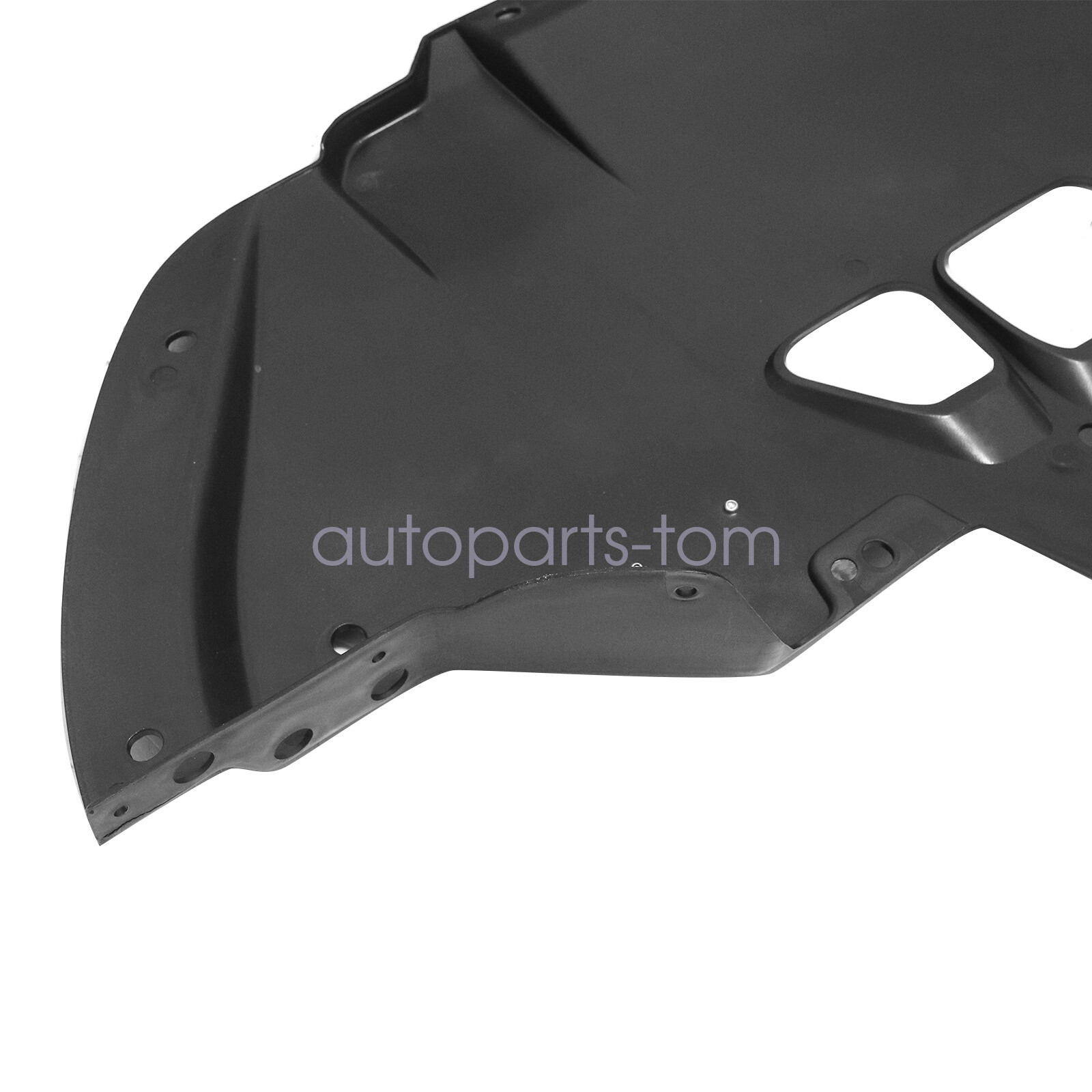 Maserati Ghibli 2014-2023 Front Lower Skid plate Black P/N 670001748