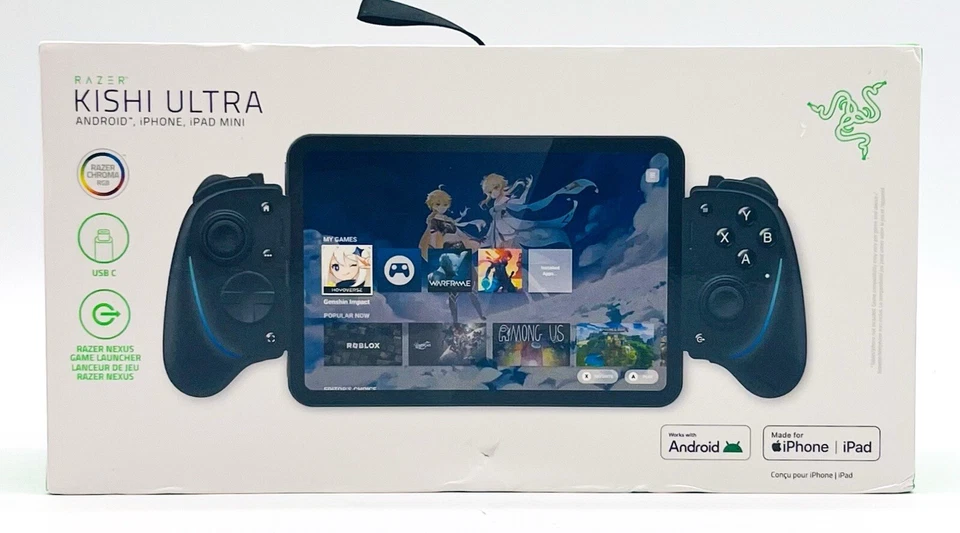Razer Kishi Ultra Gaming Controller for Android / iPhone 15 Series / Ipad Mini - Image 2 of 4
