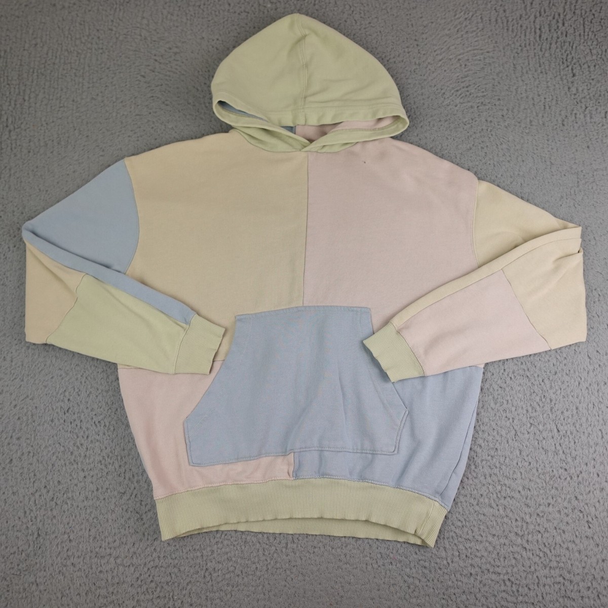 Depop Nike Swoosh Hoodie Pastel Multi Nike Multicolor Hoodie