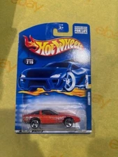 2001 Hot Wheels Corvette #219 (3-sp) PLAIN CARD