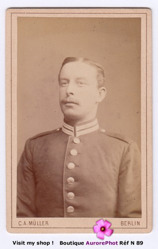 CDV PHOTO MARGERIE à ANGERS militaire 2 au col G503 EUR 5,00 - FR