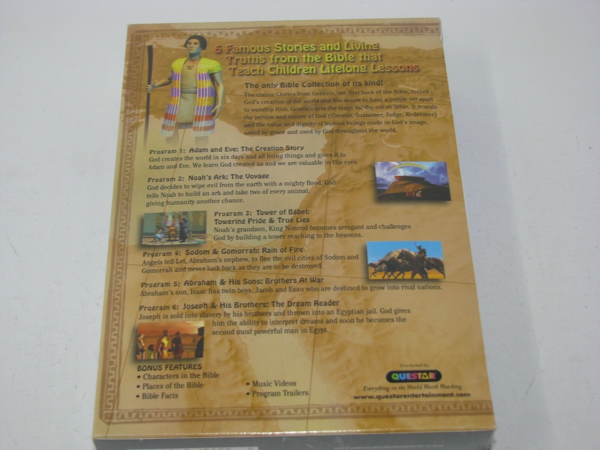 The Animated Kids Bible (DVD, 2011, 3-Disc Set) for sale