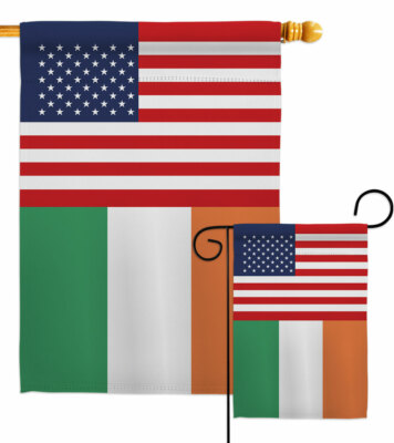 #ad Ireland US Friendship Garden Flag Regional Decorative Gift Yard House Banner $78.95