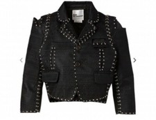 Noir Kei Ninomiya Statement Pierced Jacket