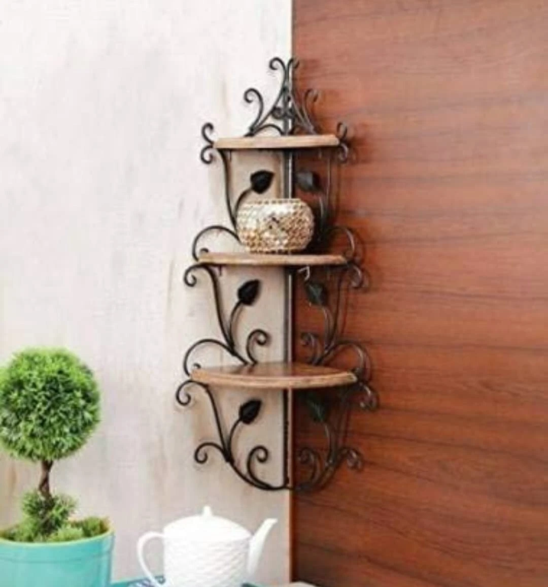 Corner rack cheap side table