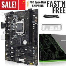 B250 Mining Motherboard LGA 1151 DDR4 RAM with 12 GPU Slots for BTC/ETH/ZEC/ETC
