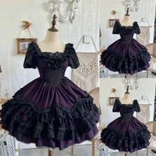 Gothic Short Homecoming Dresses Black Purple ...