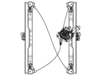 Front Left Window Regulator For 2008-2020 Dodge Grand Caravan 2011 2010