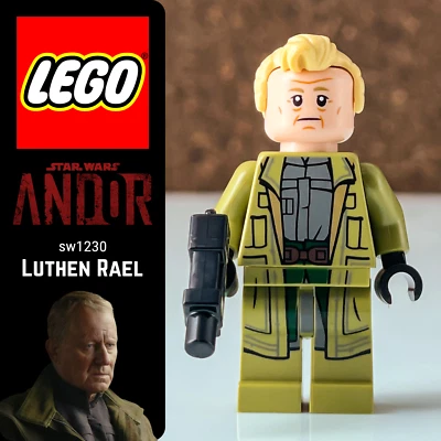 🌈 LEGO Luthen Rael SW1230 Minifigure Star Wars Andor - Photo 1/4