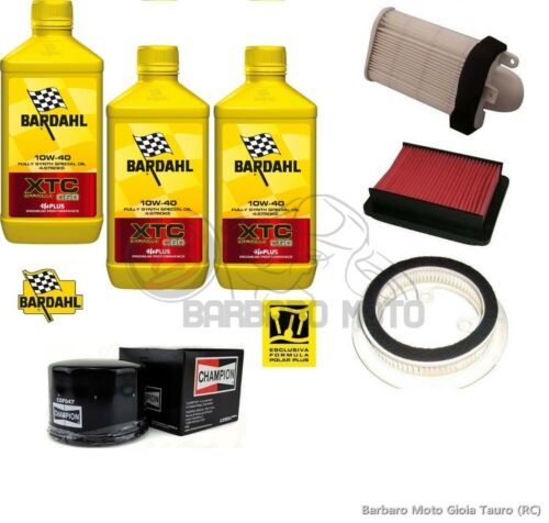 2010 YAMAHA T-MAX 500 OIL BARDAHL XTC C60 AIR FILTERS OIL CUTTING KIT TMAX - Picture 1 of 1