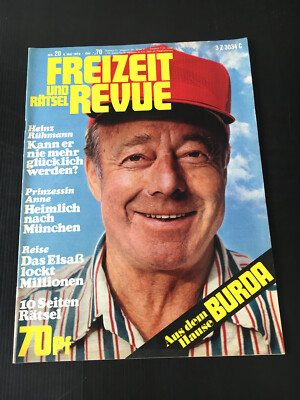 Freizeit Revue 20/1972 RÜHMANN Frank Kross JACOB SISTERS N. Pavlova ROOS Ramona