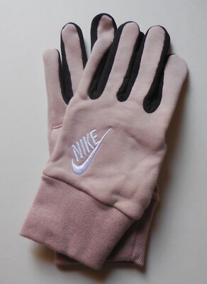 Nike Club Fleece 2.0 Training Gloves Women Pink Oxford/Black/White Medium