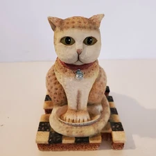 Whimsical Cat Figurine "Gracie" 1st Edition 1999 D. Masters Kriebel Lang & Wise 