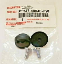 LEXUS FACTORY CARGO NET UPPER HARDWARE INSTALL KIT 2004-2009 RX330/RX350/RX400H