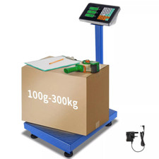Heavy Duty 660LB 300KG Industrial Platform Postal Parcel Weighing Large Scale UK