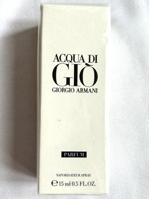 ACQUA DI GIO .5 oz Parfum Men s NEW Fragrance Perfume Giorgio Armani Cologne
