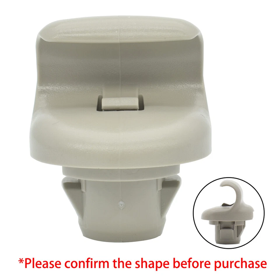 2X Soporte de clips para parasol de coche para Nissan Juke F15 X-Trail T30 Almera Note Leaf Foto 2 de 4