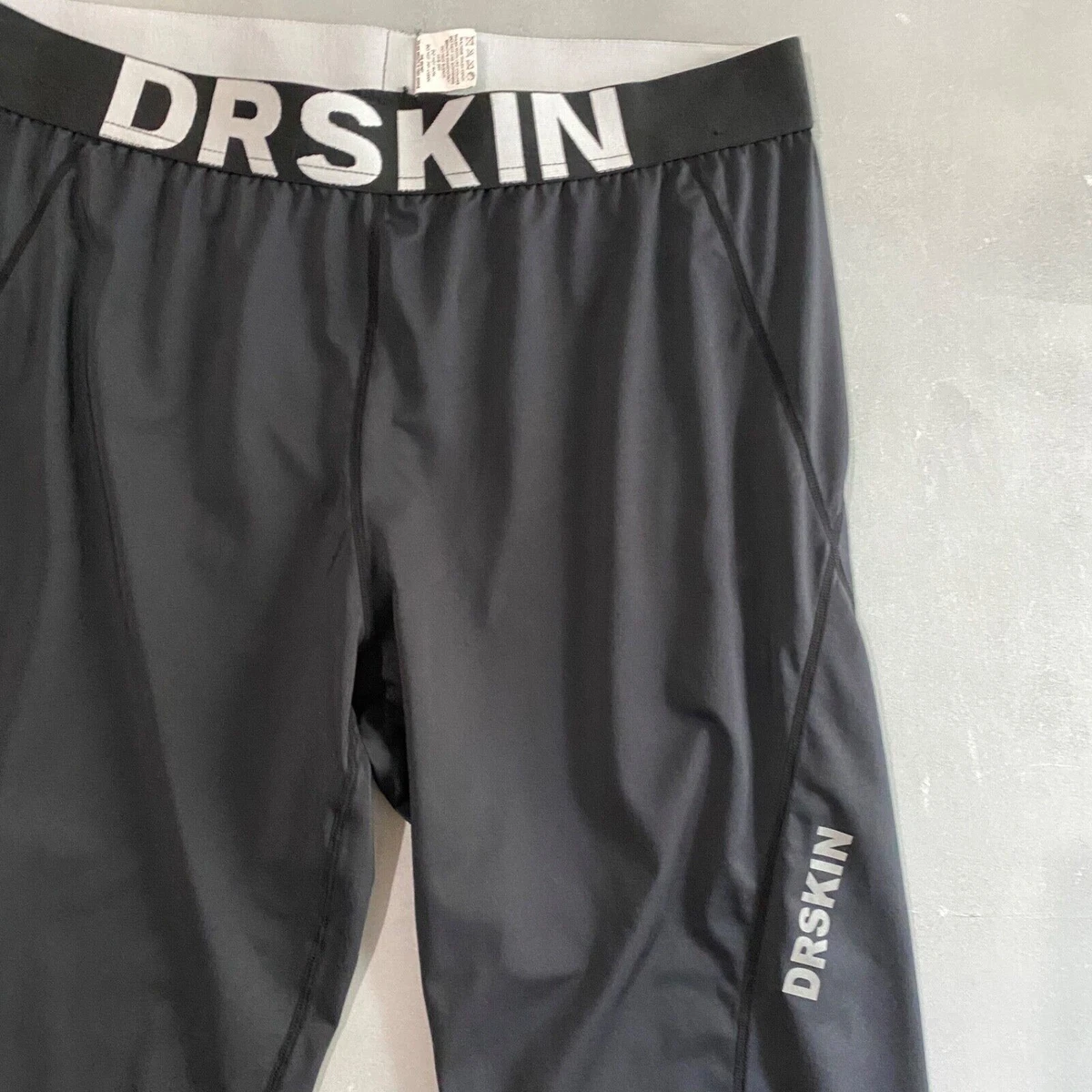 Drskin leggings compression Pants mens 3XL black base layer gym 29