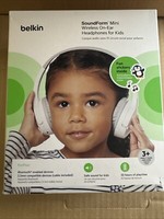 Belkin Soundform Mini Headset Weiß On-Ear Kinder KopfhöRer Bluetooth #E2