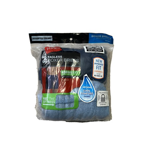 Hanes Boxer Brief 2 Pack Mens 3XL eBay