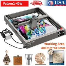 Open Box Creality Falcon2 Laser Engraver, 40W Output Laser Engraving Cutter