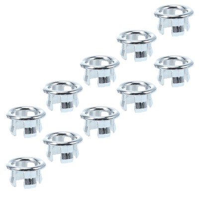 20 Pcs Spüllochkappe Überlaufring Für Waschbecken Ersatzteil Abfluss