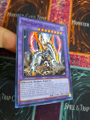 Yu-Gi-Oh! TCG Titaniklad the Ash Dragon SDAZ-EN043 Common 1st