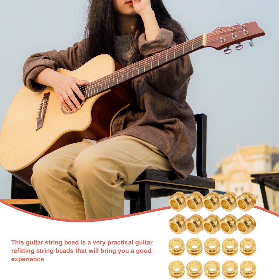 20 Pcs Acoustic Guitar Parts An Fittings Accessory Easytouse String