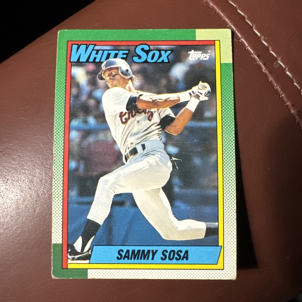 1990 Topps Sammy Sosa #692 error card wrong date of birth Rookie