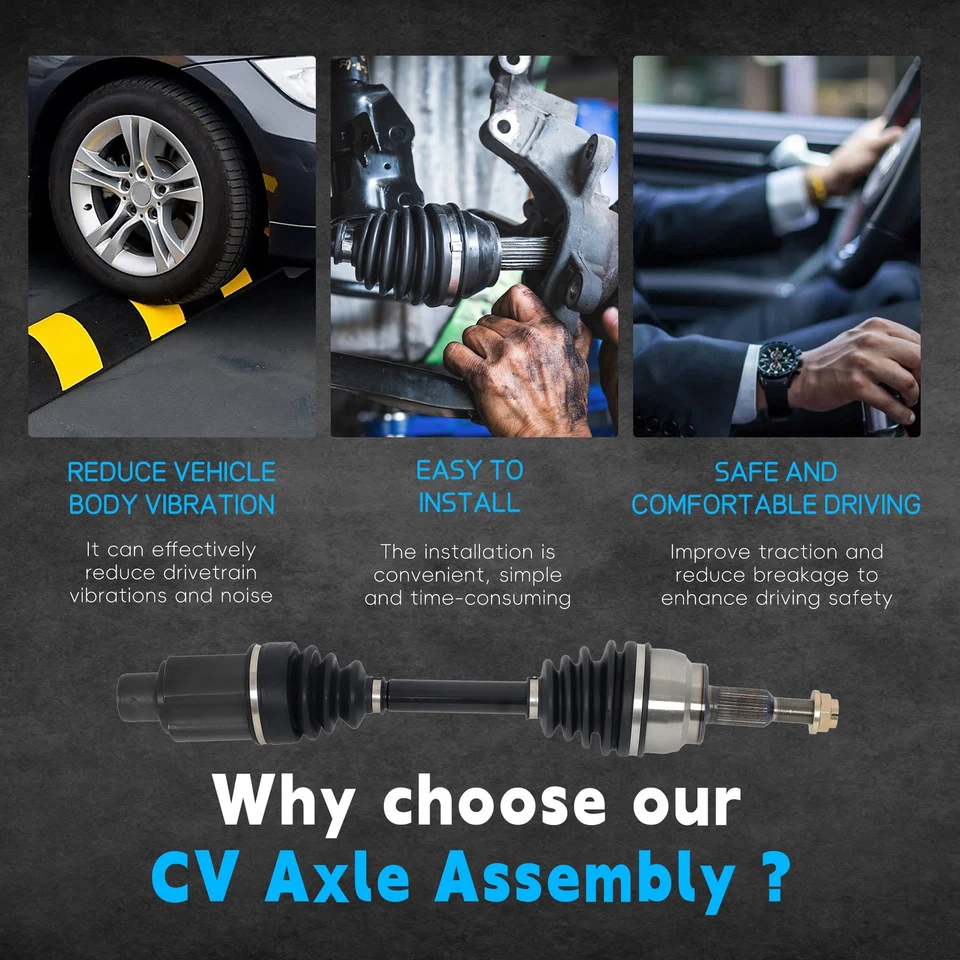 Eje delantero izquierdo o derecho CV para Dodge Ram 1500 2002-2011 4x4 3,7 4,7 L 5,9 L Foto 2 de 4