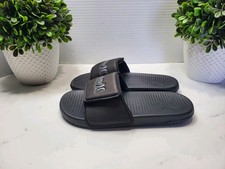 Hurley Kids Youth Bane-V Slipper Slides Foam Shoes Size 2Y Black New