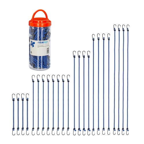 Pulpos elasticos tensores de carga ganchos ajustables 5 tamaños 1,3 kg azul - Imagen 1 de 8