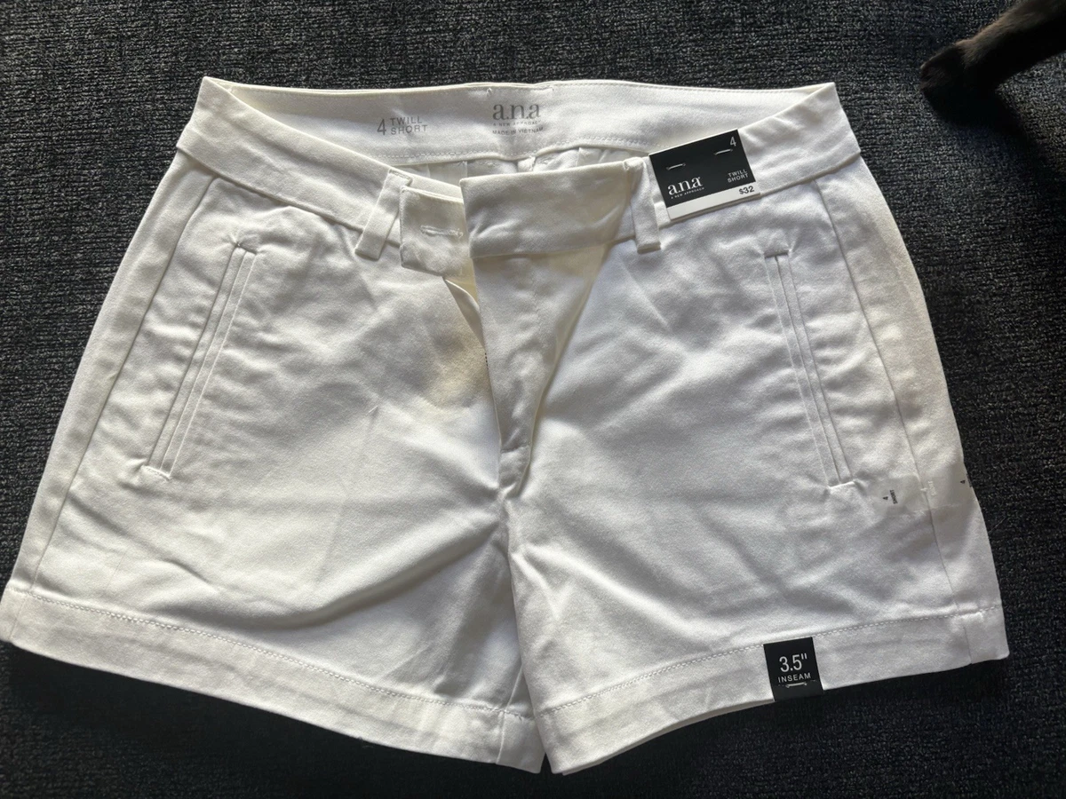 Short Femme A.n.a. - Taille 14, Couleur Blanc, Coton - Occasion Très Bon état