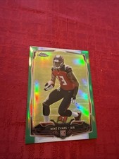 2014 Topps Chrome Mike Evans Green Refractor RC Rookie Tampa Buccaneers 49ers