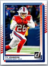 🏈 2025 Donruss #140 Ty Johnson Buffalo Bills
