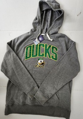 Oregon Ducks Gray Captivating Hoodie Sweatshirt Men's Size XL - NWT