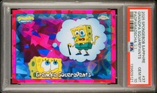 Marketplace image: 2025 Topps Chrome SpongeBob Padparadscha Grandpa SquarePants 1/1 PSA 10