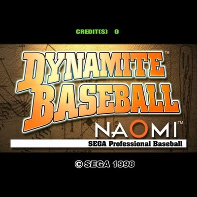 Gebraucht Dynamit Baseball Naomi (Ohne Gewidmetes Panel) Arkade Spielbrett SEGA