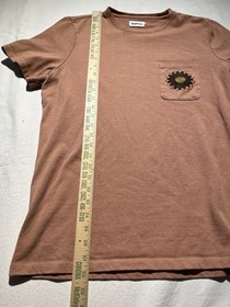 Huckberry Taylor Stitch Embroidered Heavy Bag Tee Shirt Dried Acorn Aubade 40