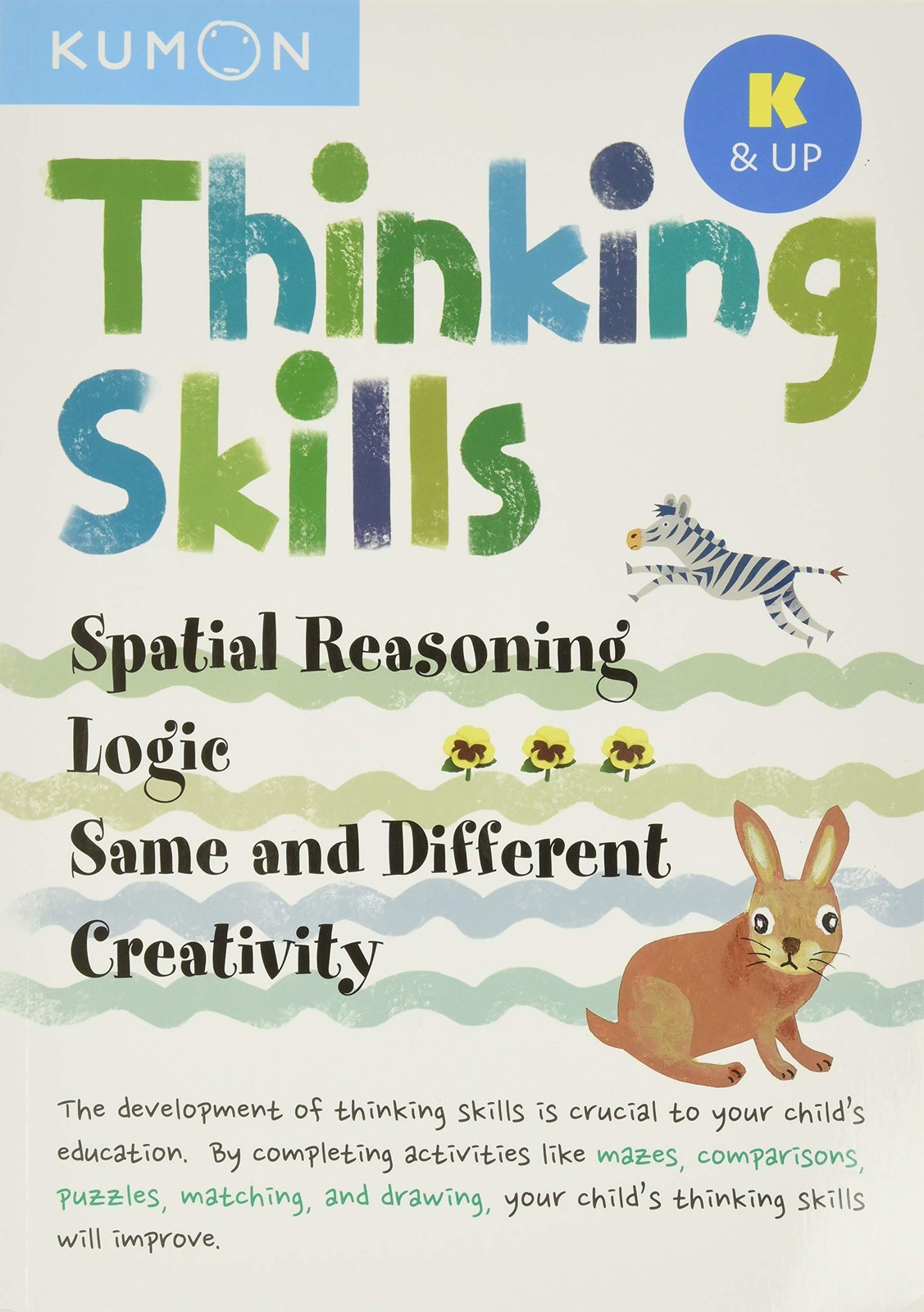Thinking Skills K & Up (Tswk) by Kumon (PB 2018) - Image 5