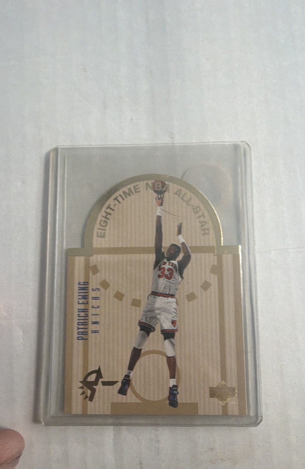1993-94 Upper Deck Special Edition - Die-Cut All-Stars Patrick Ewing #E11