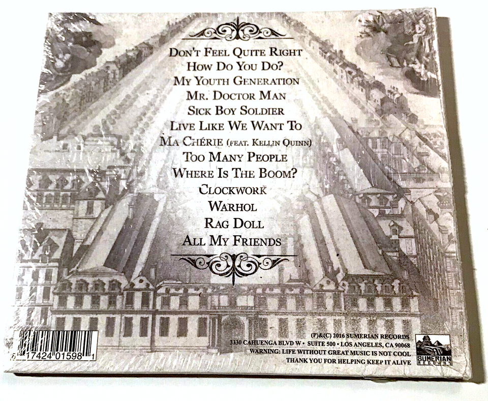 PALAYE ROYALE Boom Boom Room (Side A) CD New SEALED (Sumerian ...