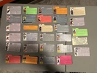 Vintage 1980S 1990S G.I. Joe ARAH File Card Lot Of 28 Hasbro NR