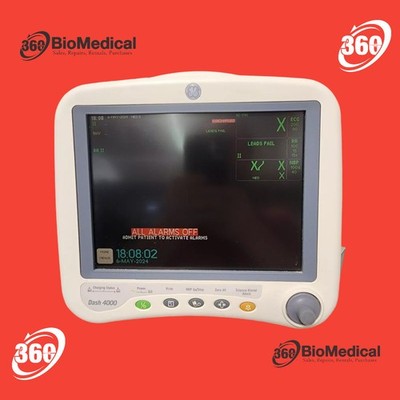GE DASH 4000 COLOR MULTI-PARAMETER PATIENT MONITOR