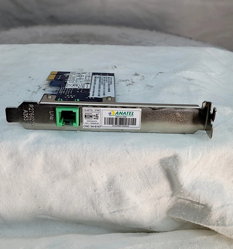 HP LSI Concorde 503095-001 56K Fax/Data Modem Card PCIe - Image 3 of 3