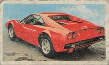 Ferrari 308 GTB Sports Car JDM Auto Racing Menko Card Japanese Vintage
