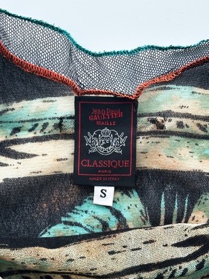 Jean-Paul Gaultier Tribal Mesh Top 1994SS | eBay