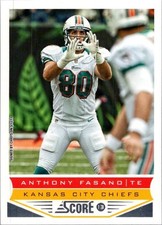 2013 Score - Anthony Fasano #104