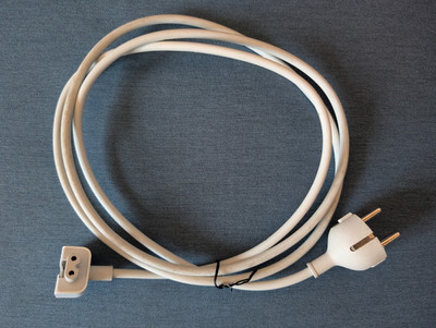 Original Apple Verlängerungskabel Power Adapter MacBook Air und Pro Stromkabel